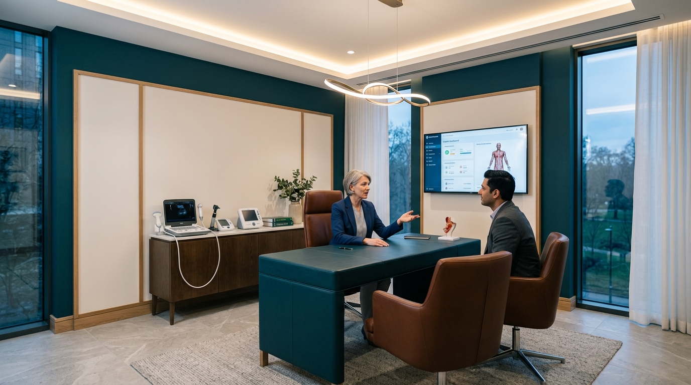 Private Doctor Consultation Suite - Dr Ali Raza Clinics